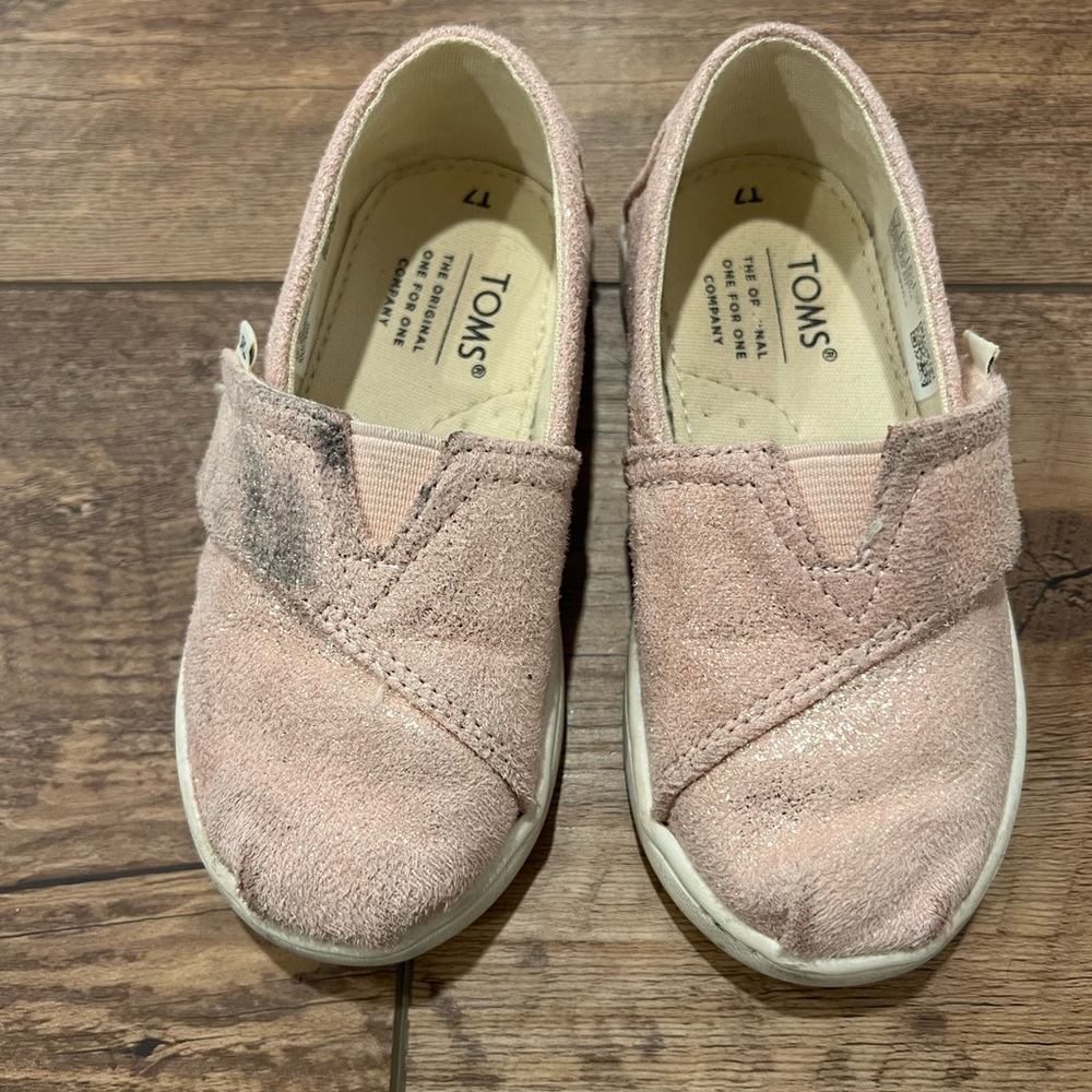 TOMS Toddler Girl Alpargata Shoes, size Toddler 7